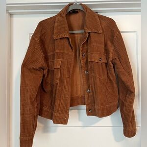 Boutique brown corduroy jacket